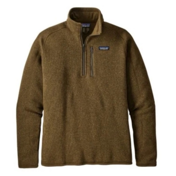 Patagonia Men’s Better Sweater 1/4 Zip Fleece Jacket Dark Walnut Size XL - Picture 1 of 7